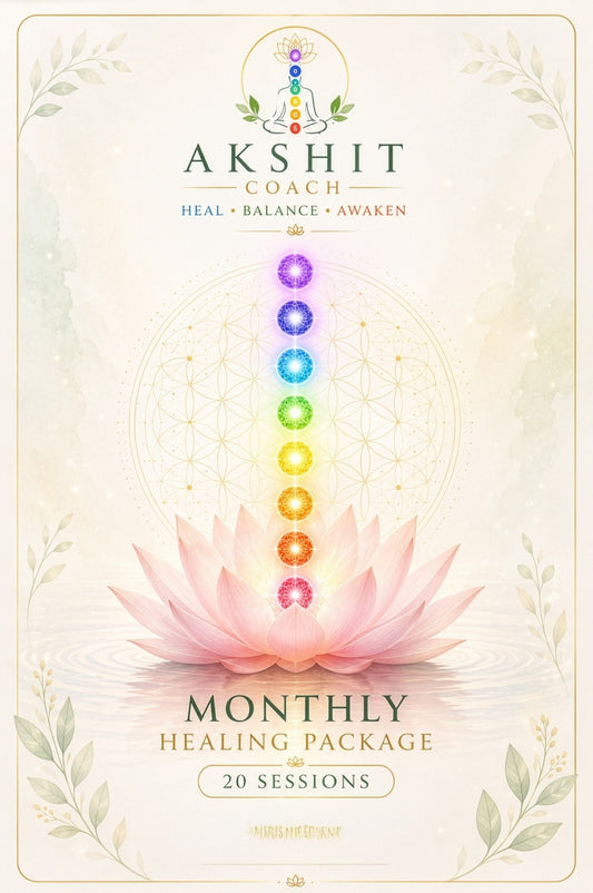 Monthly Healing Package - 20 sessions